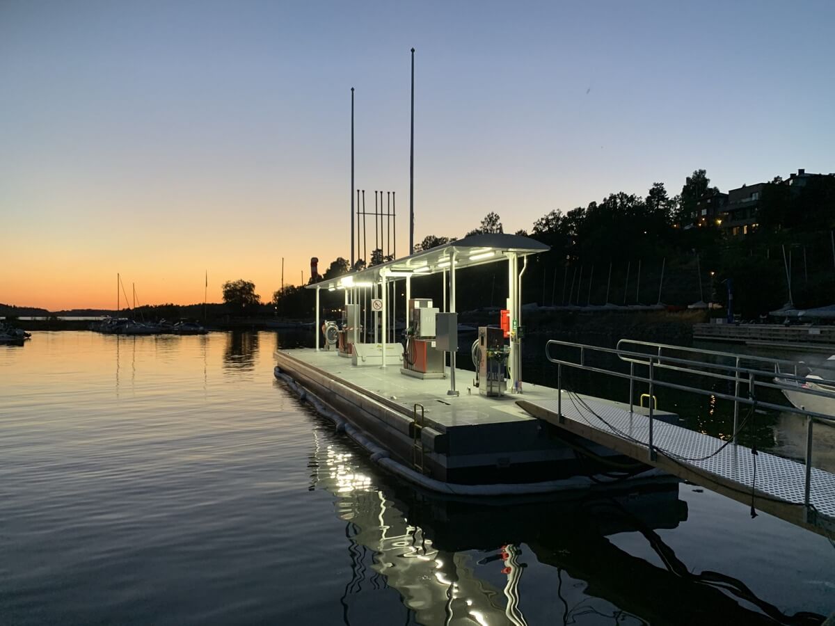 Fossil Free Marine fuel station